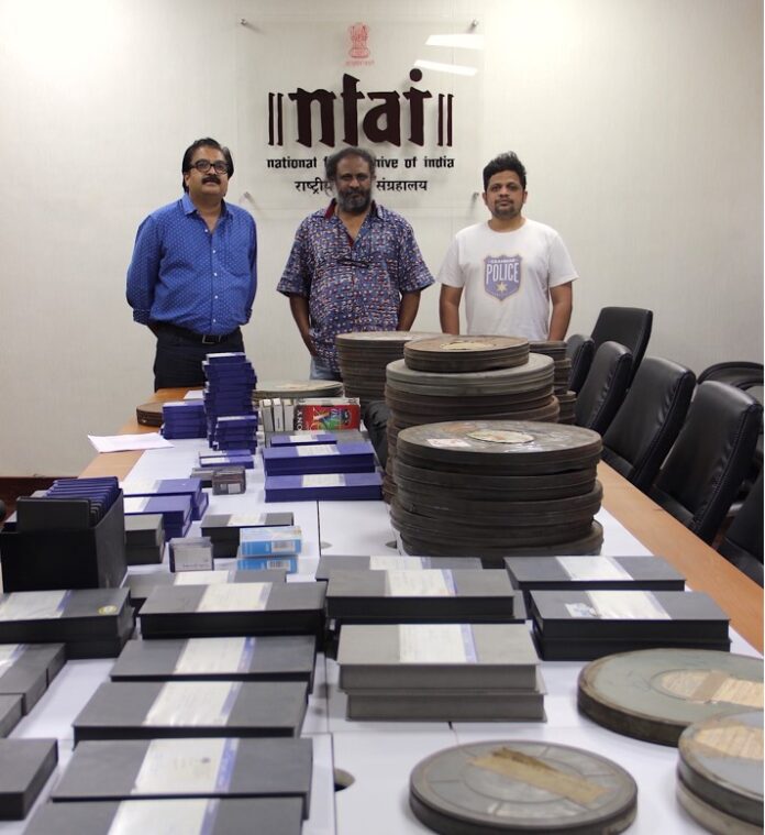 NFAI receives a huge collection of films
