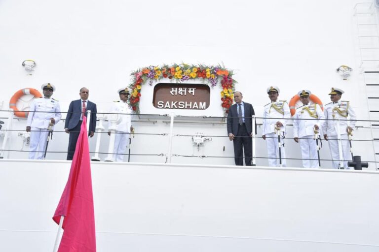 Offshore Patrol Vessels ICGS Saksham