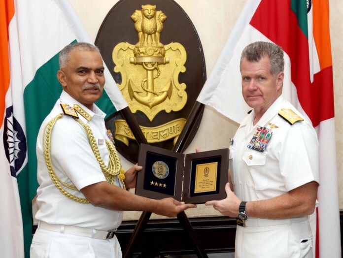 Visit of Admiral Samuel J Paparo