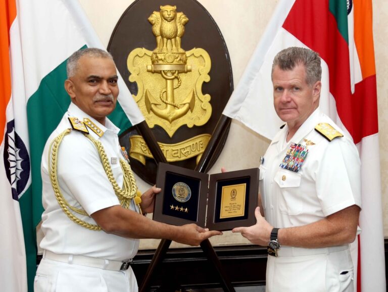 Visit of Admiral Samuel J Paparo
