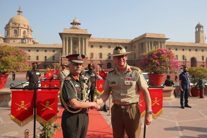 Visit of Australian Army Chief