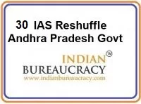 30 IAS Andhra Pradesh