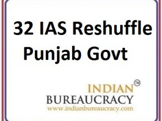 32 IAs Punjab govt