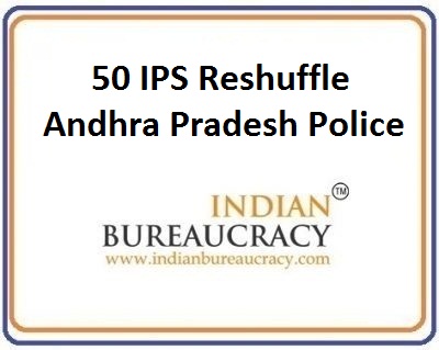 50 IPS in Andhra Pradesh IPS