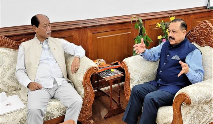 Nagaland CM calls on Dr Jitendra Singh