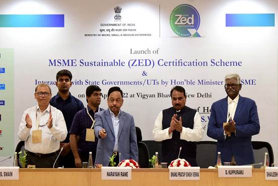 Narayan Rane launches MSME Sustainable