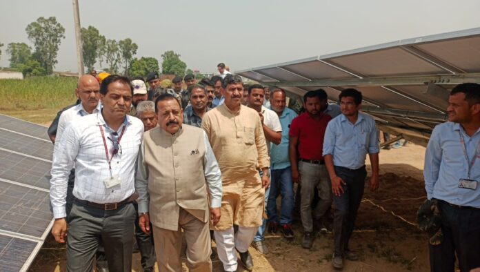 Solar Plant in the Palli Panchayat