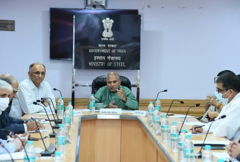 Union Steel Minister calls