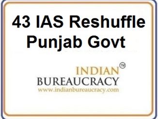 43 IAS Punjab