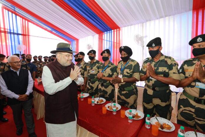 Bhoomi Pujan of BSF's Central Workshop and Store
