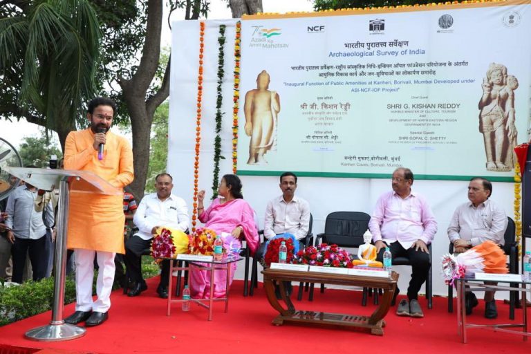 Inauguration of amenities at Kanheri Caves
