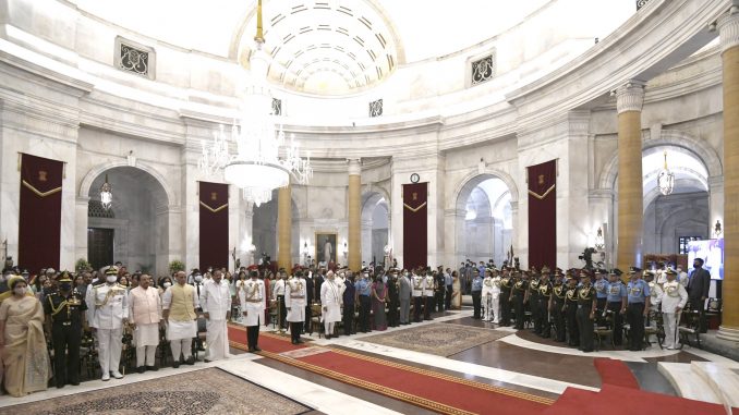 President of India Presents Gallantry Awards
