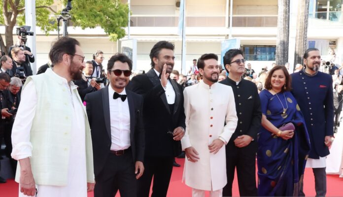 lights up Red Carpet at Cannes