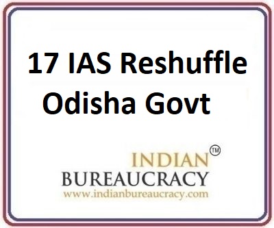 17 IAS Odisha