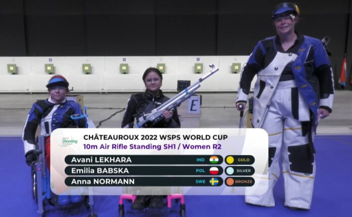 Indian shooter, Avani Lekhara