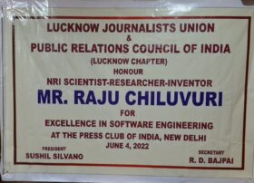Raju Chiluvuri Press Briefing