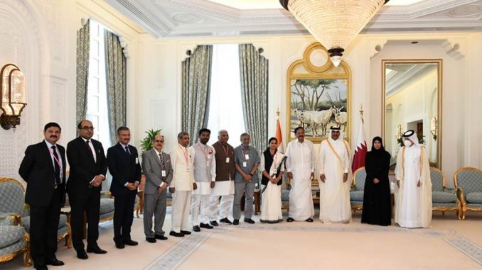 Vice President begins his three-day visit to Qatar