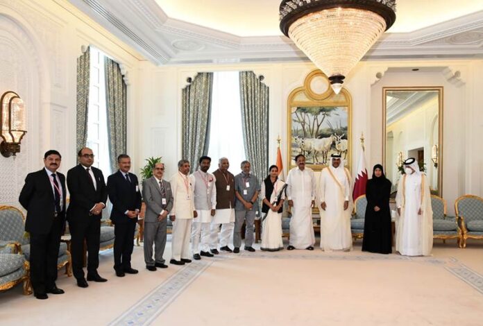 Vice President begins his three-day visit to Qatar