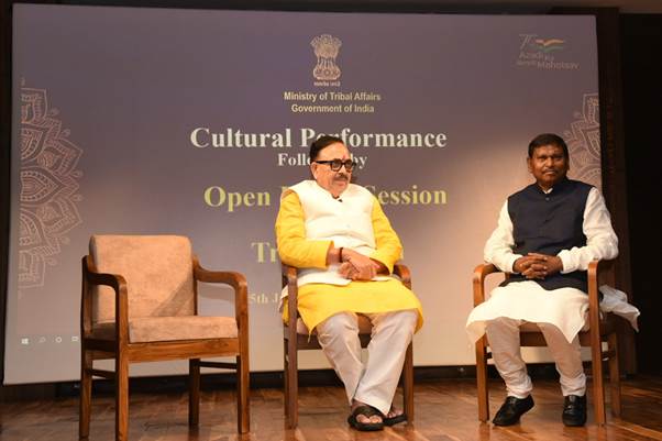 tribal artists from six states | Indian Bureaucracy is an Exclusive