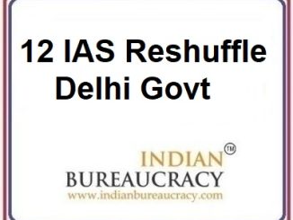 12 IAS Delhi Govt