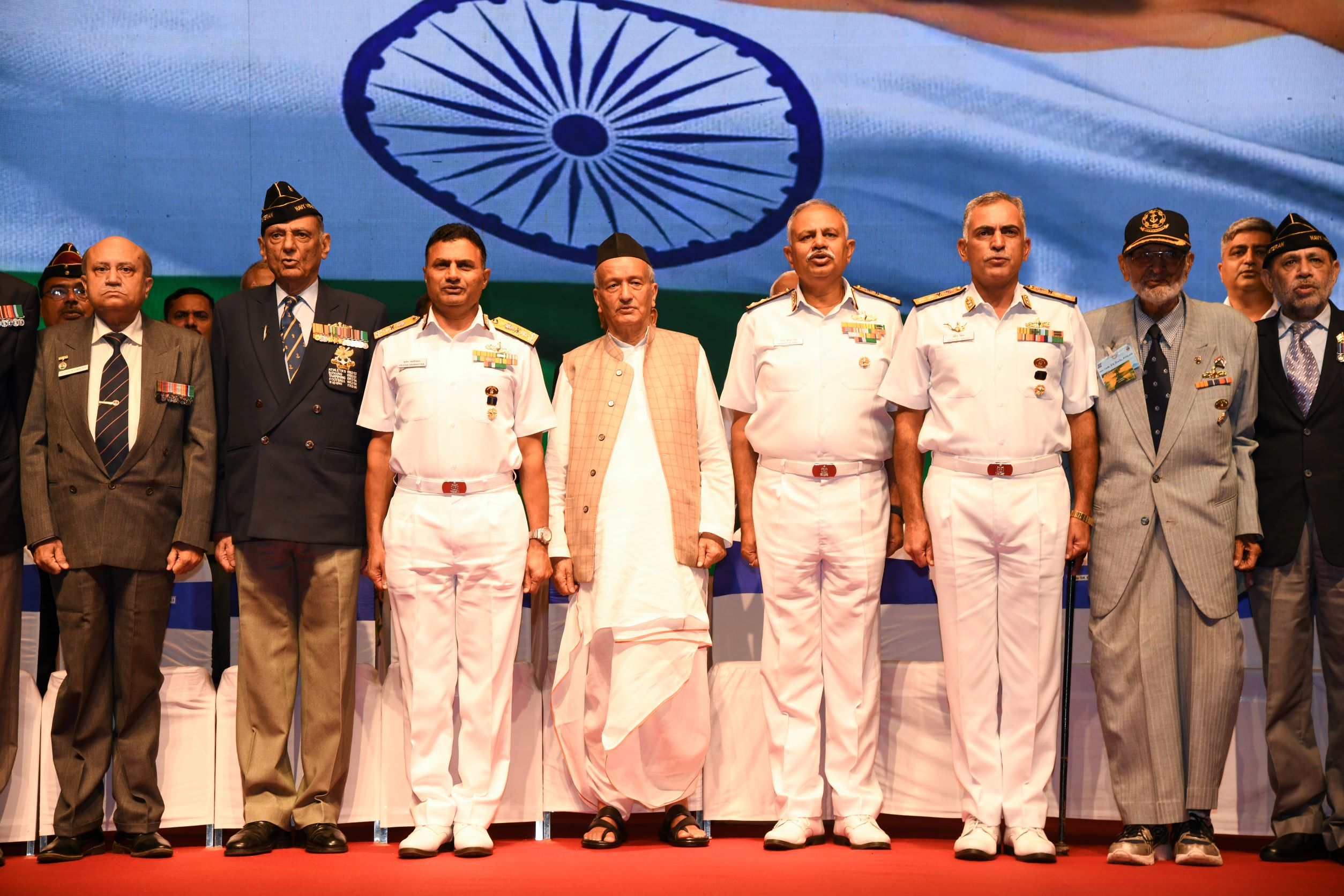 Gallantry Award Winners Of Indian Navy Felicitated Indian Bureaucracy 