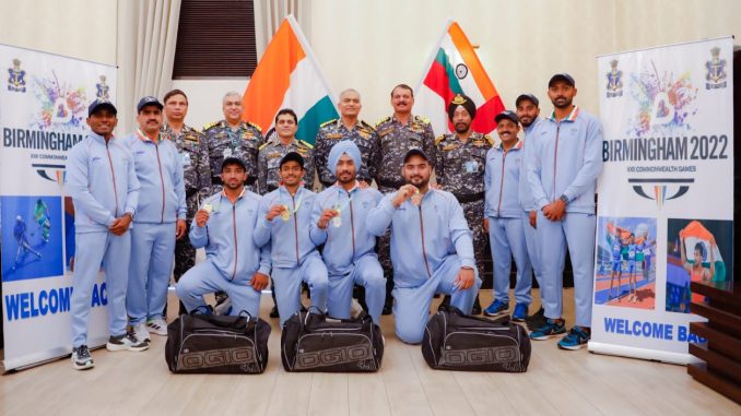 INDIAN NAVY PARTICIPANTS XXII COMMONWEALTH GAMES