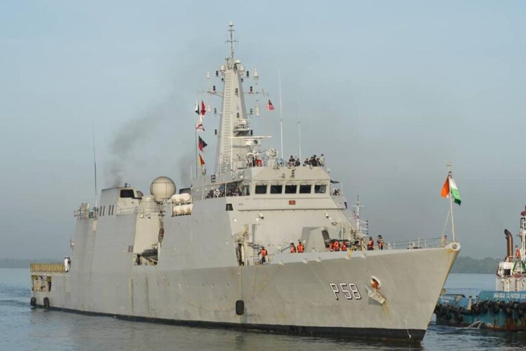 INS SUMEDHA VISITS PORT KLANG
