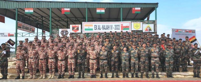Indo Oman Joint Military Exercise