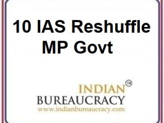 10 IAS MP Govt