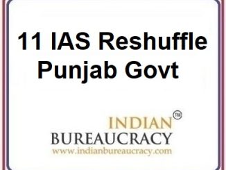 11 IAS Punjab