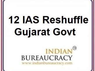 12 IAS Gujarat Govt