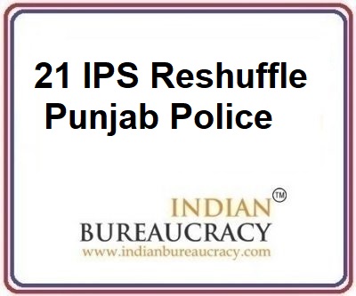 21 IPS Punjab