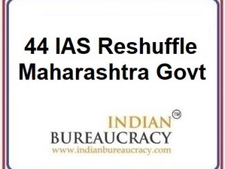 44 IAS Maharashtra Govt