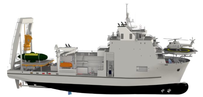 Launch Of Two Diving Support Vessels