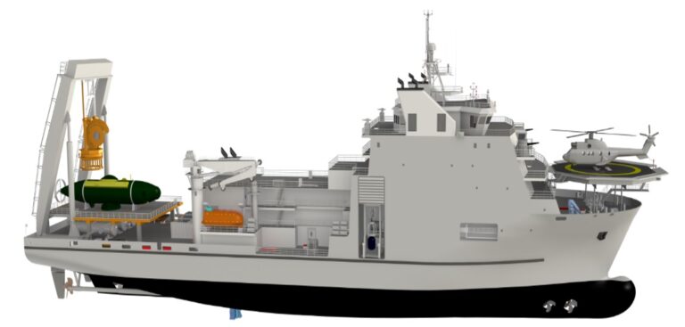 Launch Of Two Diving Support Vessels