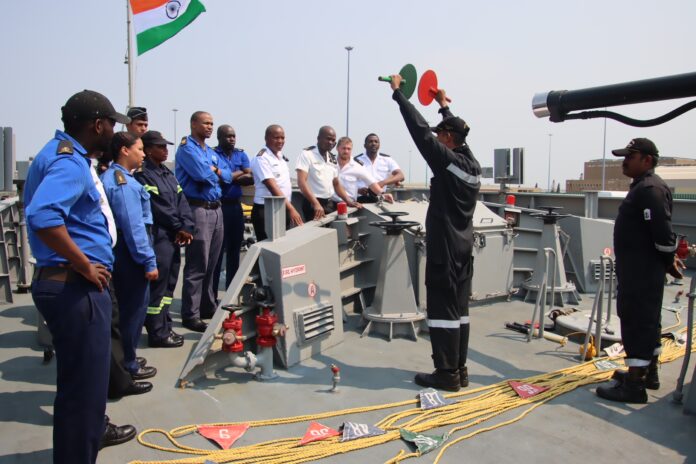 INS TARKASH PARTICIPATES