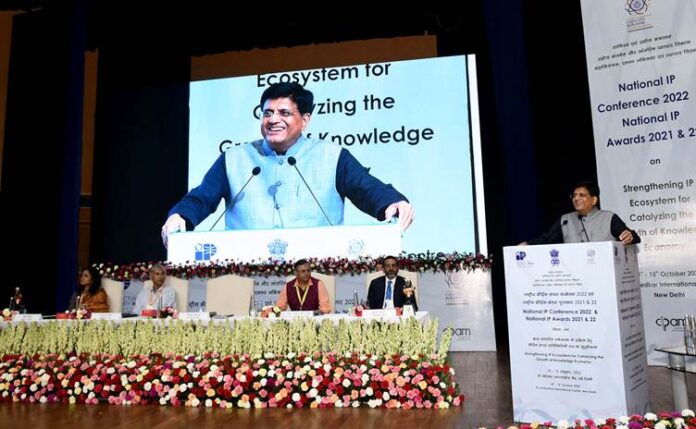 Piyush Goyal asks IP professionals