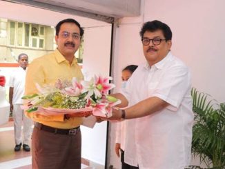 Vivek Bharadwaj Vists HCL HQ Office