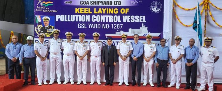two Coast Guard Pollution Control Vessels