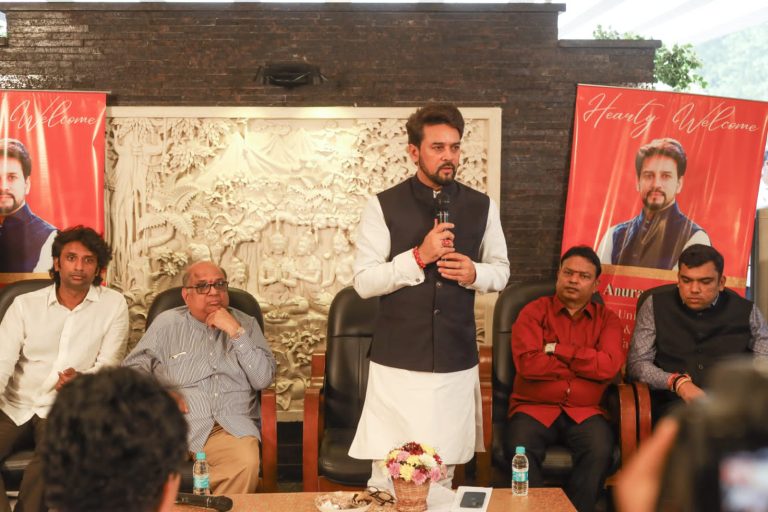 Anurag Thakur, Union Minister