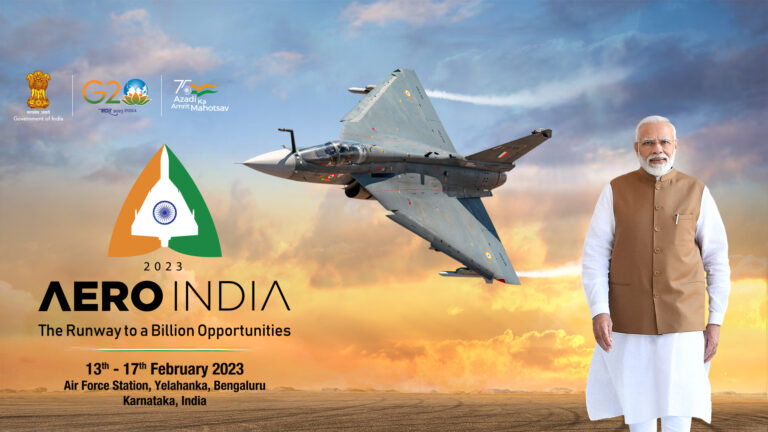 aero india 2023 logo