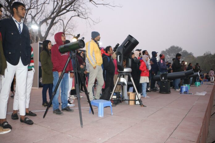 Astro Night Sky Tourism at Kartavyapath