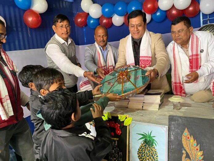 Sarbananda Sonowal spends