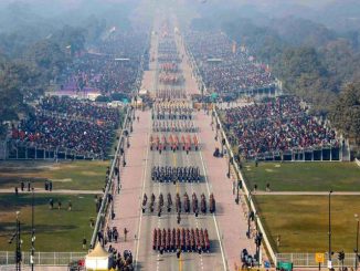 Stage set for the Republic Day Parade 2023