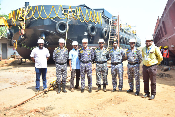 LAUNCH OF FIRST MCA BARGE
