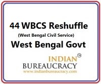 44 WBCS reshuffle