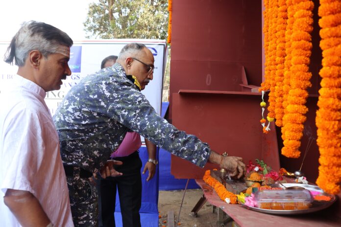 KEEL LAYING OF THIRD 25T BP TUG