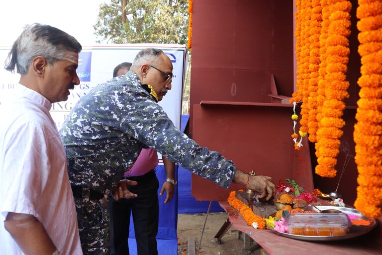 KEEL LAYING OF THIRD 25T BP TUG