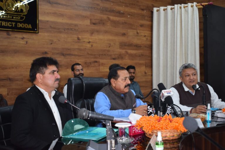 NHPC, NHIDCL and GREF in Doda