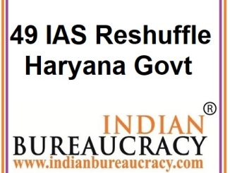 49 IAS Haryana Govt